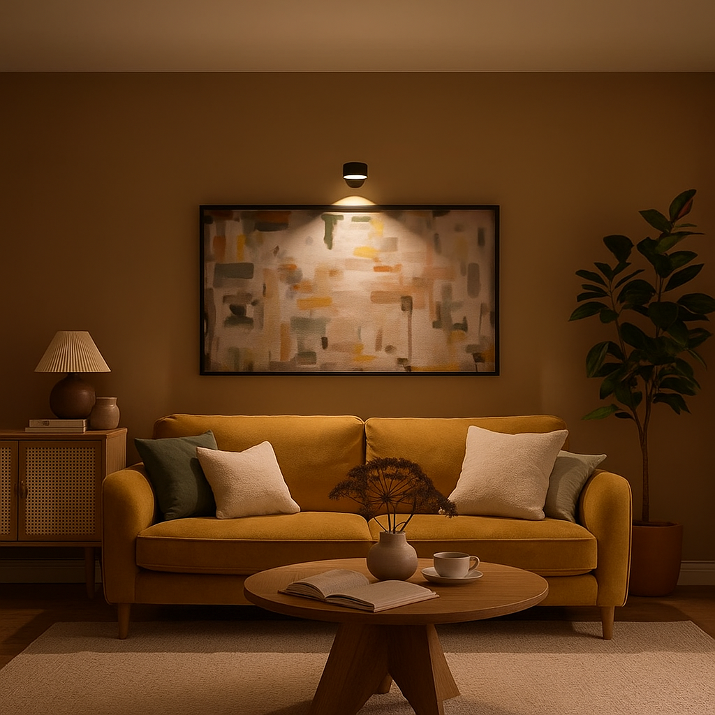 Stilig vegglampe