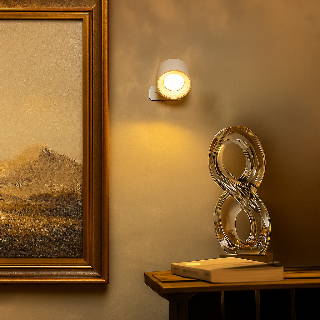 Stilig vegglampe