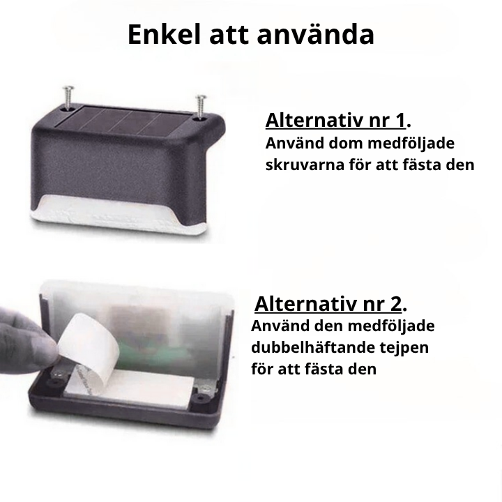 Solcelledrevet utendørslampe